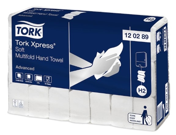 Tork prosoape pentru mâini Xpress® Multifold Soft